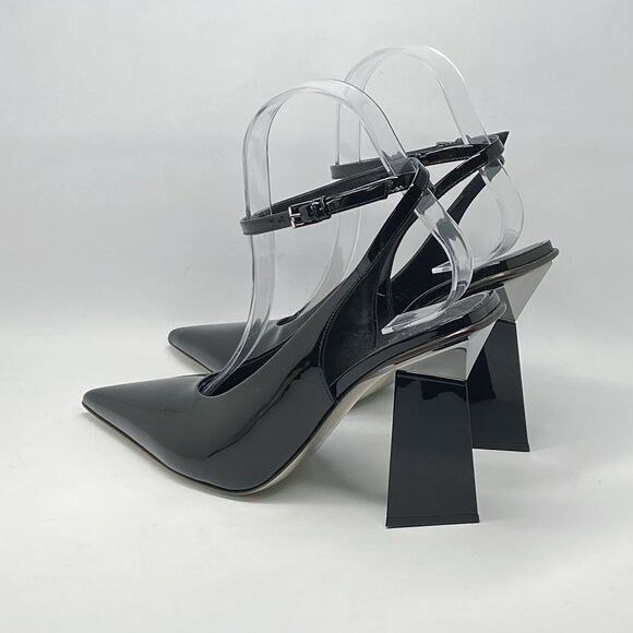 Valentino Garavani One Stud Patent Leather Pumps size 37 - Picture 7 of 14